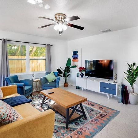 Boho Villa 10 Mins From Siesta Sarasota Extérieur photo