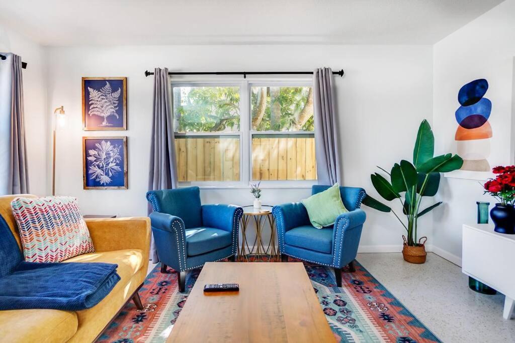 Boho Villa 10 Mins From Siesta Sarasota Extérieur photo